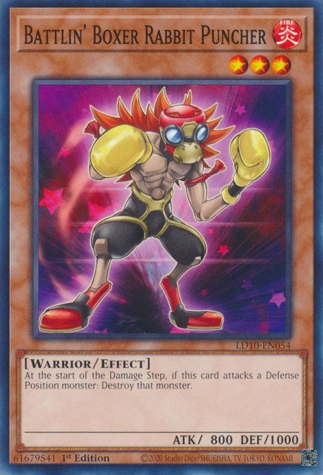 Battlin Boxer Rabbit Puncher (LD10-EN054) [LD10]