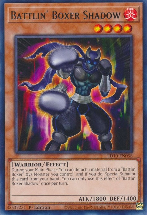 Battlin Boxer Shadow (LD10-EN056) [LD10]