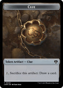 Clue Zombie 0019 Double Sided Token (40 // 19) [CMM]