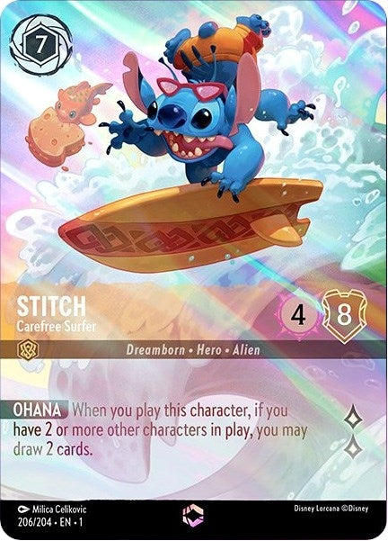 Stitch Carefree Surfer Enchanted (206/204) [1]
