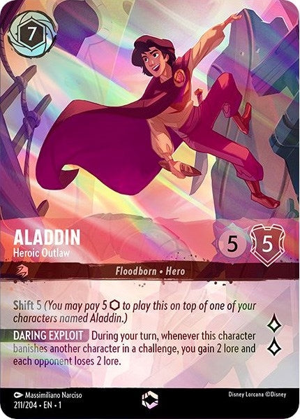 Aladdin Heroic Outlaw Enchanted (211/204) [1]