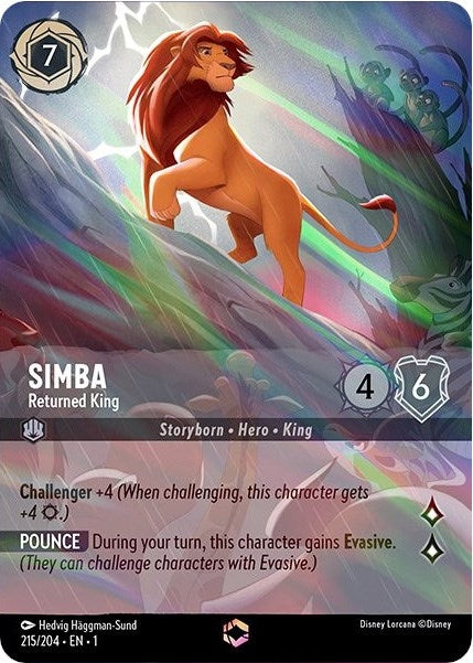 Simba Returned King Enchanted (215/204) [1]