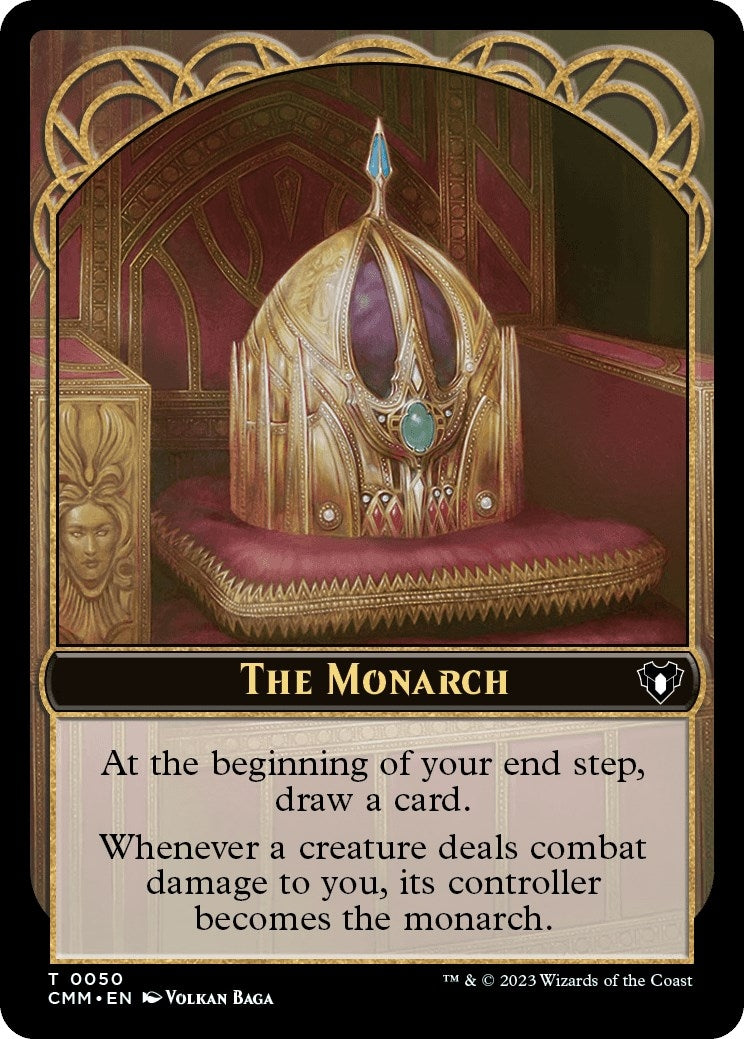 The Monarch Elemental 0037 Double Sided Token (50 // 37) [CMM]