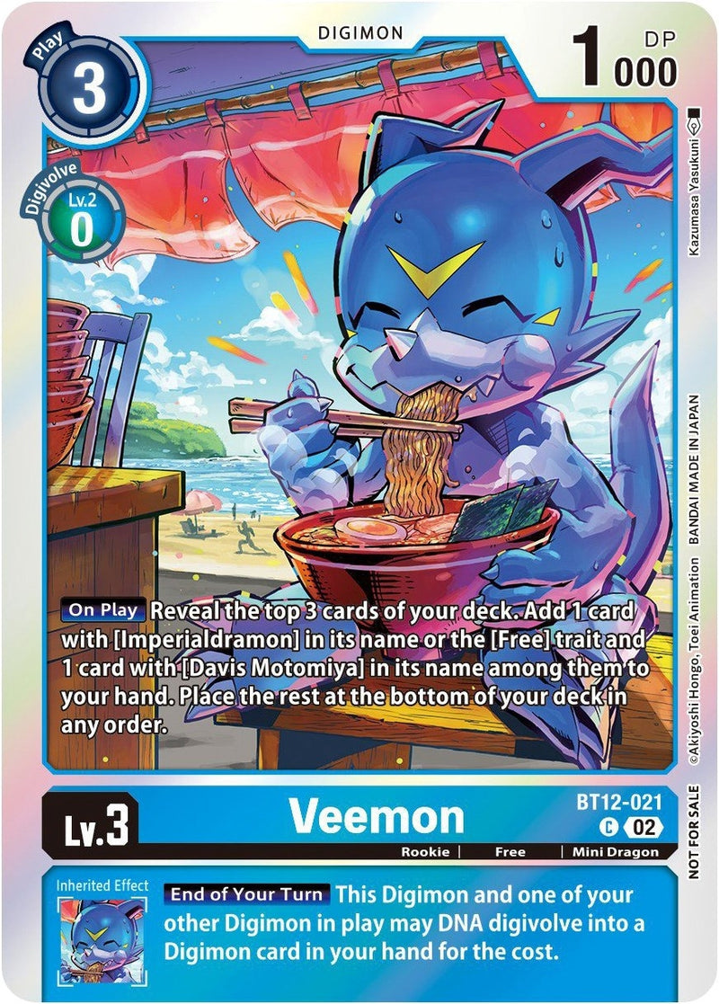 Image for Veemon (Gen Con 2023) [Digimon Promotion Cards]