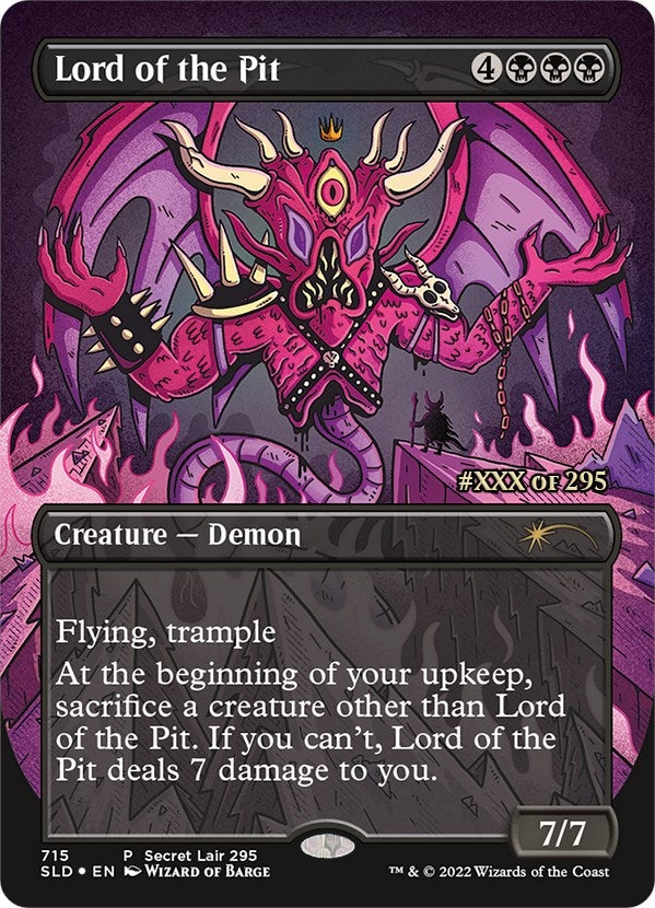 Lord of the Pit Serial Numbered (715) [SLD]