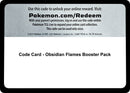 Code Card Obsidian Flames Booster Pack [OBF]