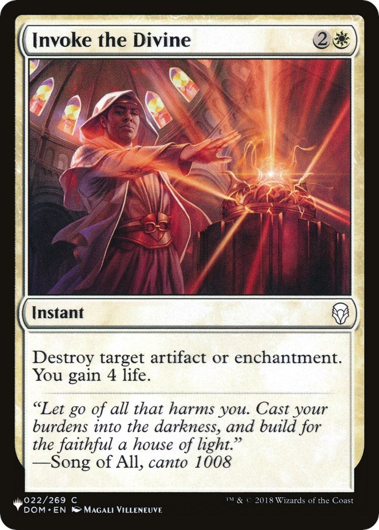 Invoke the Divine (22) [LIST]