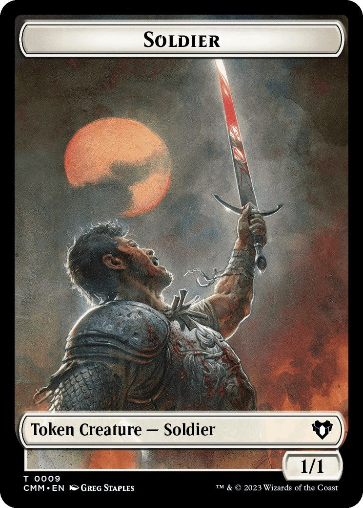 Soldier Emblem Daretti Scrap Savant Double Sided Token (9 // 51) [CMM]