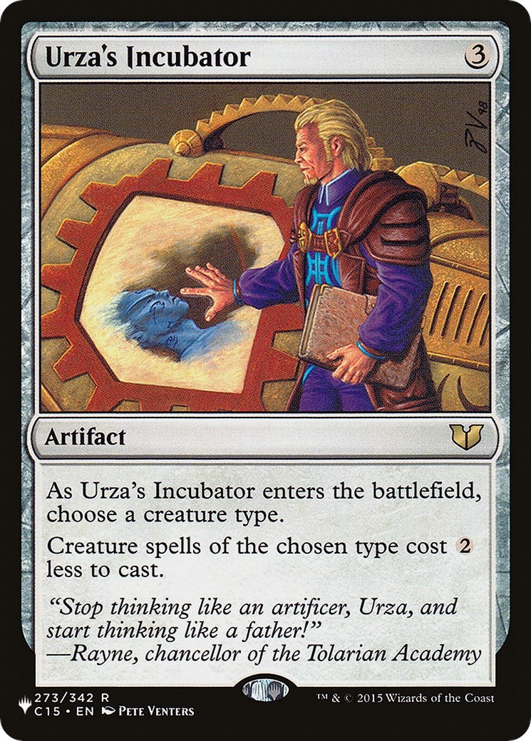 Urzas Incubator (273) [LIST]