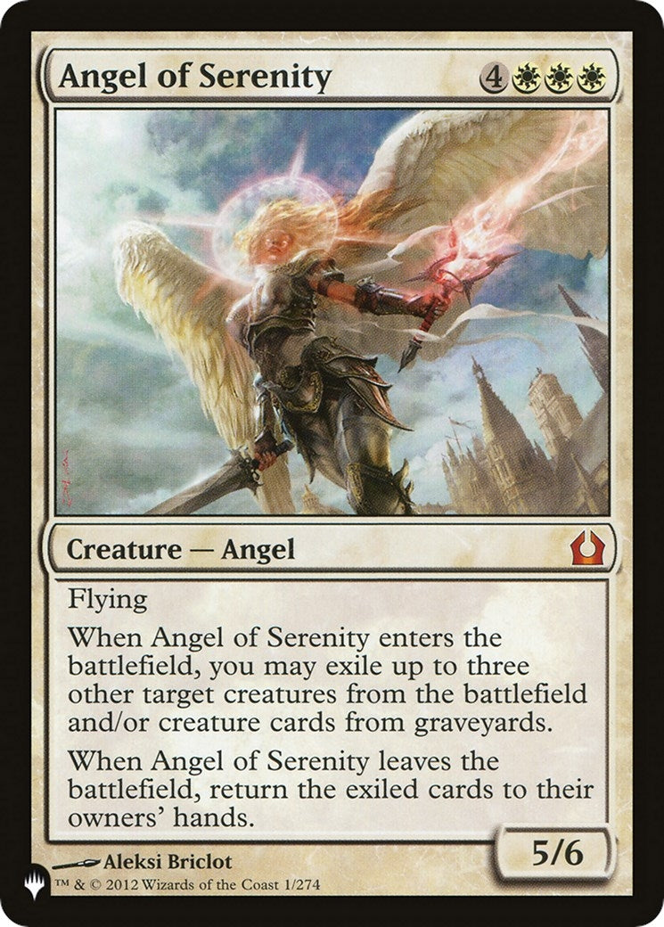 Angel of Serenity RTR (1) [LIST]