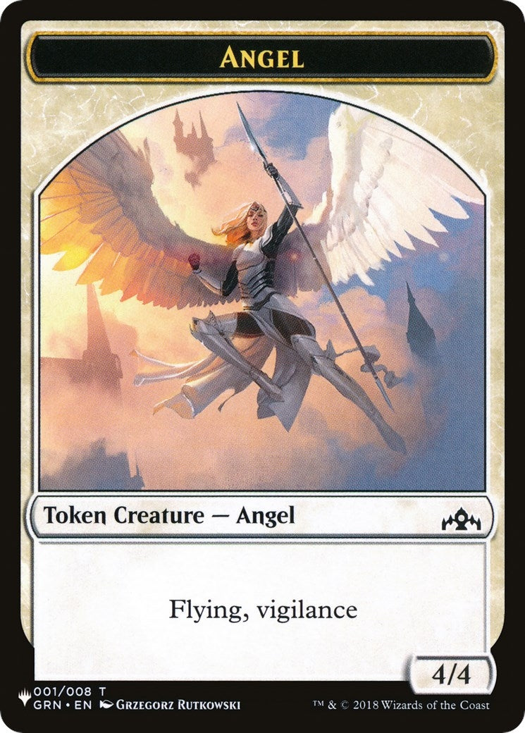 Angel Warrior Double Sided Token (1 // 17) [LIST]