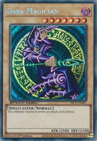 Dark Magician A Secret Rare (SBC1-ENA01) [SBC1]