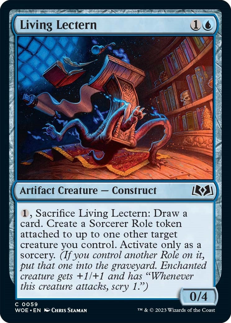Living Lectern [Wilds of Eldraine]