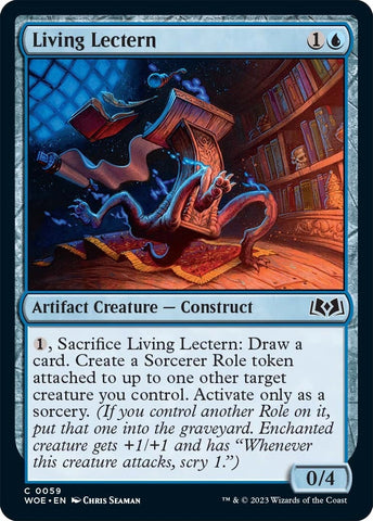 Living Lectern [Wilds of Eldraine]