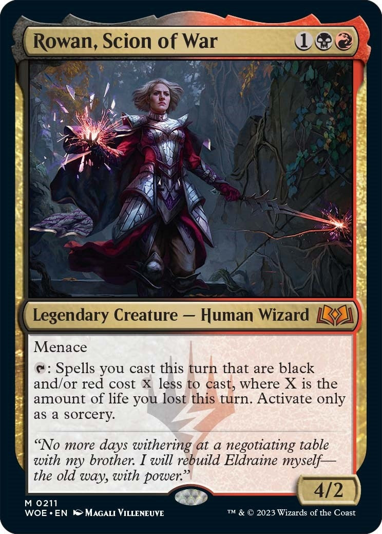 Rowan Scion of War (211) [WOE]