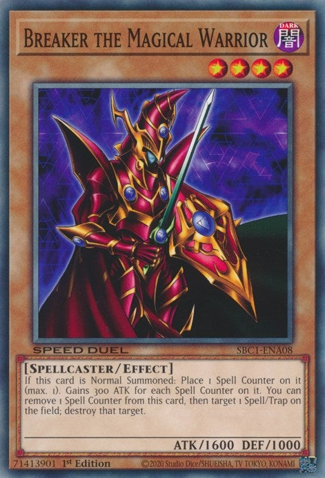 Breaker the Magical Warrior (SBC1-ENA08) [SBC1]