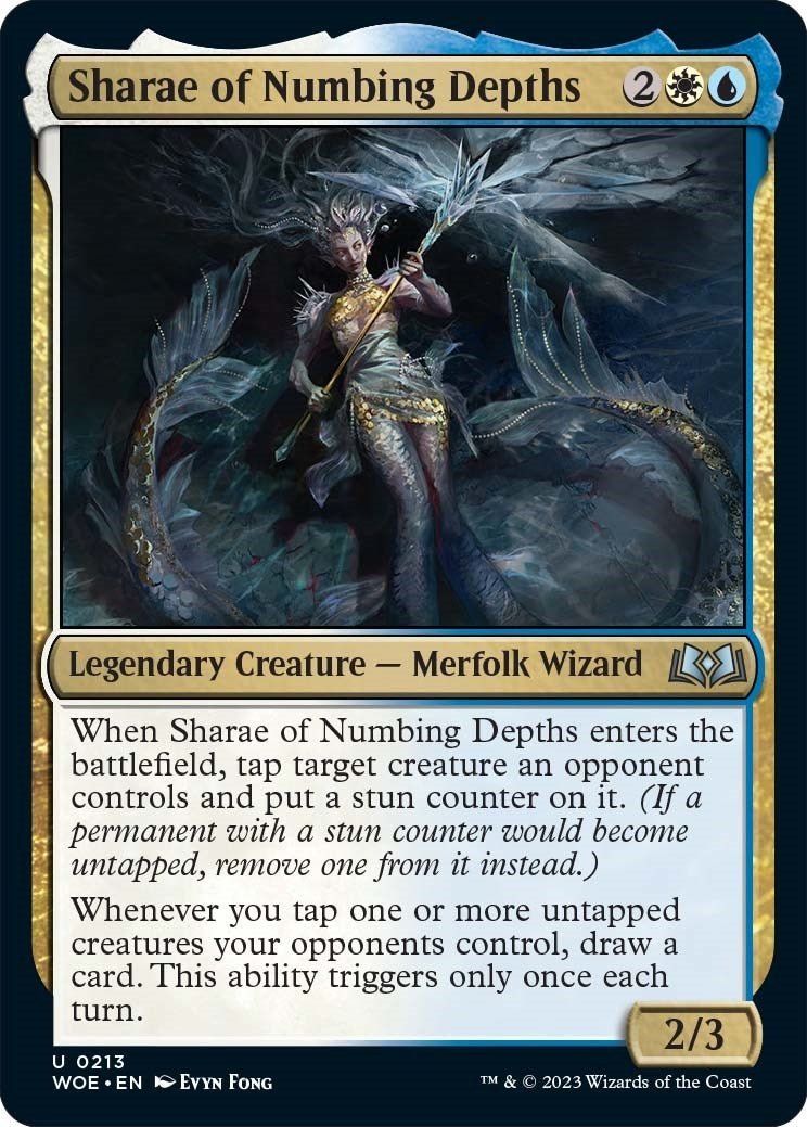 Sharae of Numbing Depths [Wilds of Eldraine]