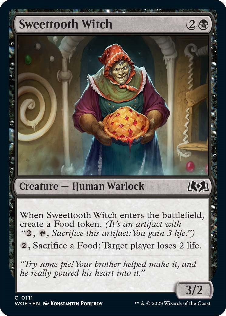 Sweettooth Witch [Wilds of Eldraine]