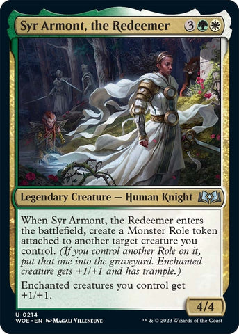 Syr Armont, the Redeemer [Wilds of Eldraine]