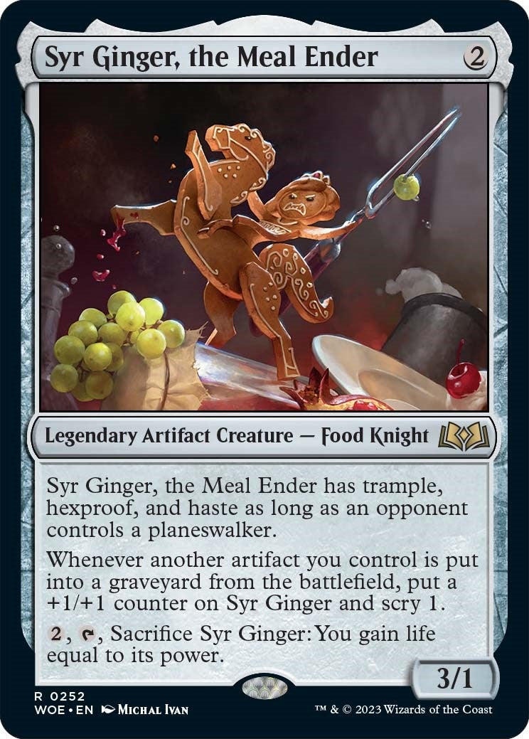 Syr Ginger the Meal Ender (252) [WOE]