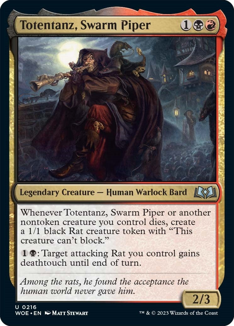 Totentanz, Swarm Piper [Wilds of Eldraine]