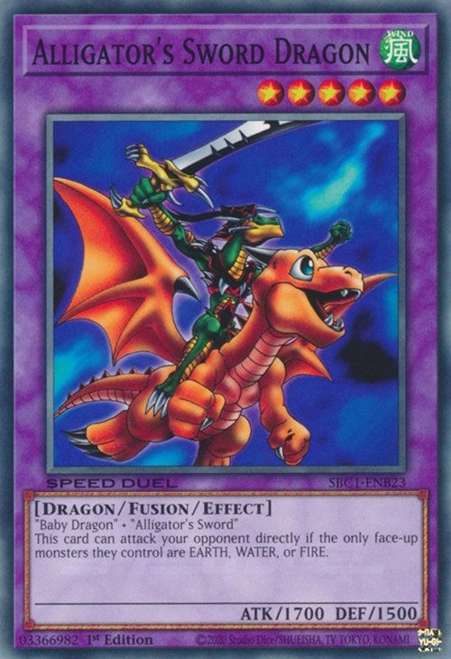 Alligators Sword Dragon (SBC1-ENB23) [SBC1]