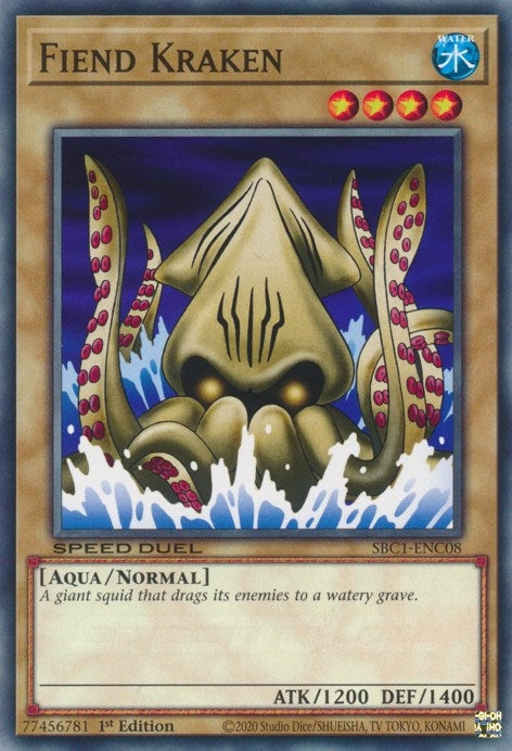 Fiend Kraken (SBC1-ENC08) [SBC1]