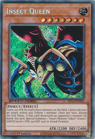Insect Queen Secret Rare (SBC1-END01) [SBC1]
