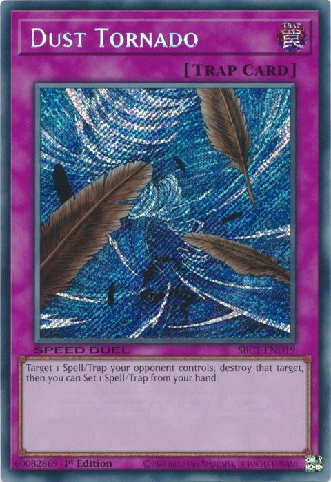 Dust Tornado Secret Rare (SBC1-END19) [SBC1]