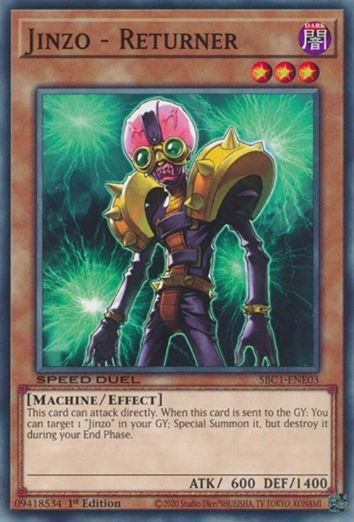 Jinzo Returner (SBC1-ENE03) [SBC1]