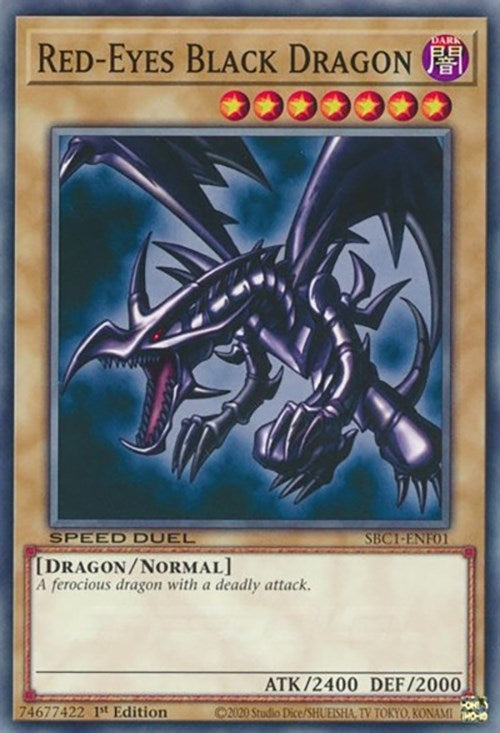 Red Eyes Black Dragon (SBC1-ENF01) [SBC1]