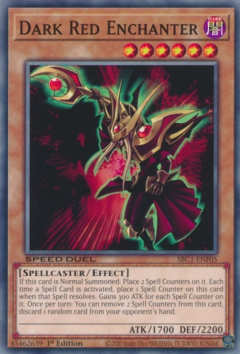 Dark Red Enchanter (SBC1-ENF05) [SBC1]