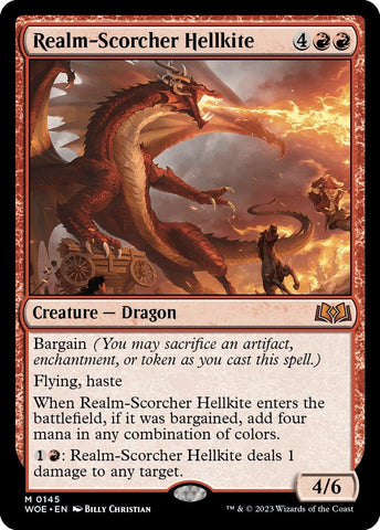Realm Scorcher Hellkite (145) [WOE]