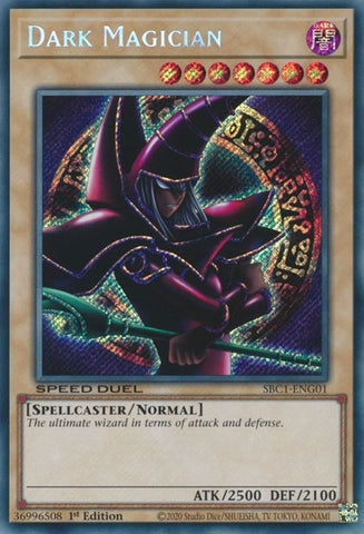 Dark Magician G Secret Rare (SBC1-ENG01) [SBC1]