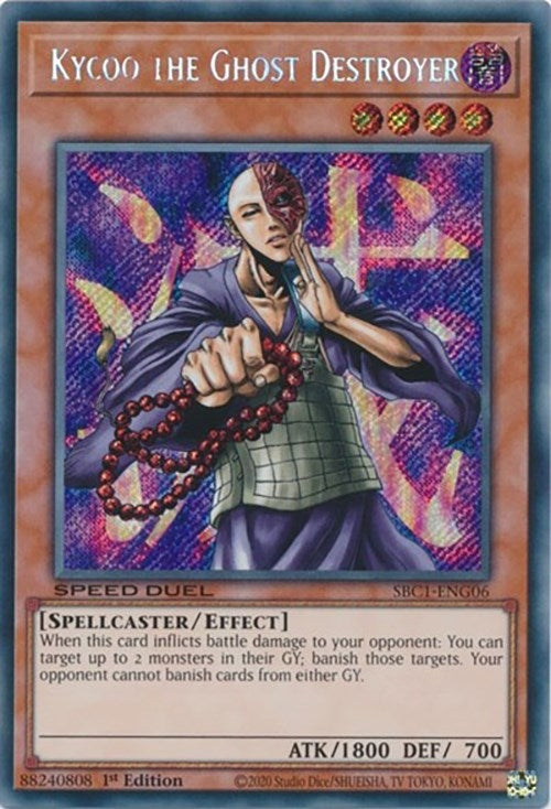 Kycoo the Ghost Destroyer Secret Rare (SBC1-ENG06) [SBC1]
