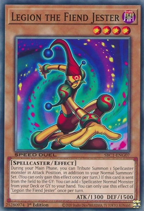 Legion the Fiend Jester (SBC1-ENG07) [SBC1]