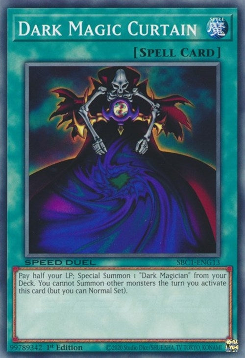 Dark Magic Curtain (SBC1-ENG13) [SBC1]