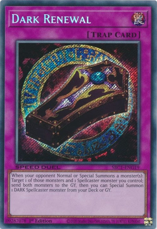 Dark Renewal Secret Rare (SBC1-ENG19) [SBC1]