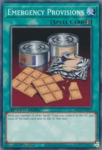 Emergency Provisions (SBC1-ENH12) [SBC1]