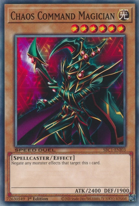 Chaos Command Magician (SBC1-ENI03) [SBC1]