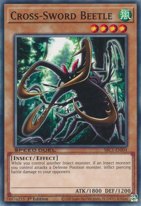 Cross Sword Beetle (SBC1-ENI04) [SBC1]