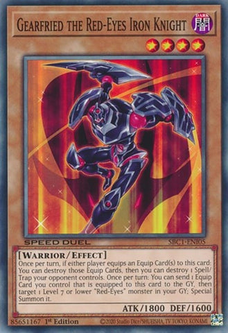 Gearfried the Red Eyes Iron Knight (SBC1-ENI05) [SBC1]