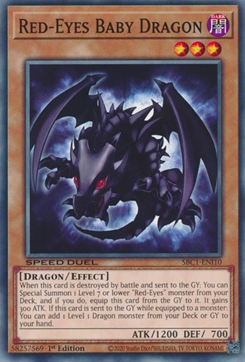 Red Eyes Baby Dragon (SBC1-ENI10) [SBC1]
