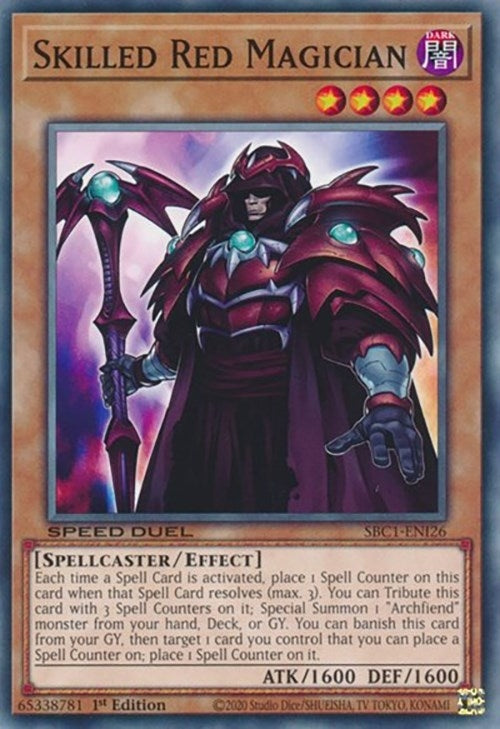 Skilled Red Magician (SBC1-ENI26) [SBC1]