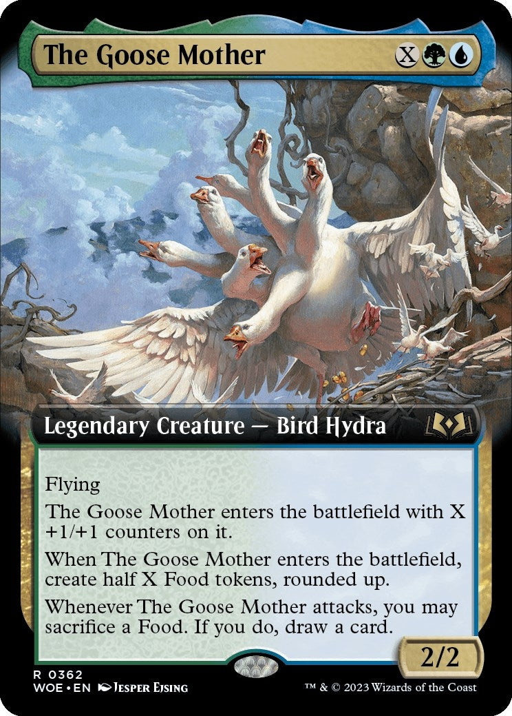 The Goose Mother (Extended Art) [Wilds of Eldraine]