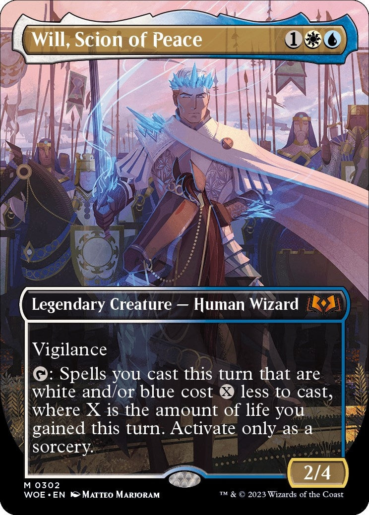 Will, Scion of Peace (Borderless Alternate Art) [Wilds of Eldraine]