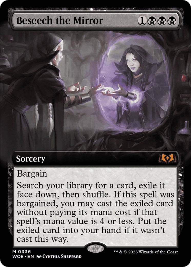 Beseech the Mirror Extended Art (336) [WOE]