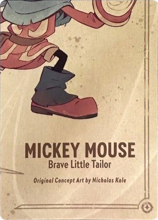 Mickey Mouse Brave Little Tailor Puzzle Insert Bottom Right () [1]