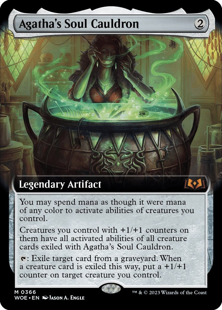 Agathas Soul Cauldron Extended Art (366) [WOE]