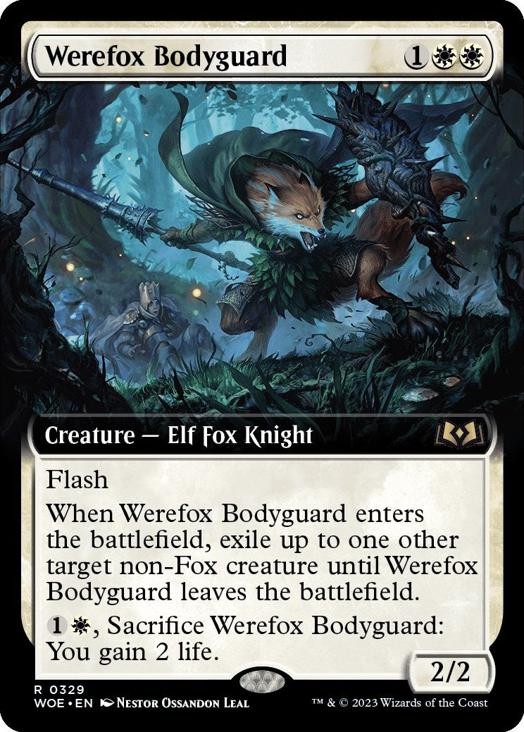 Werefox Bodyguard Extended Art (329) [WOE]